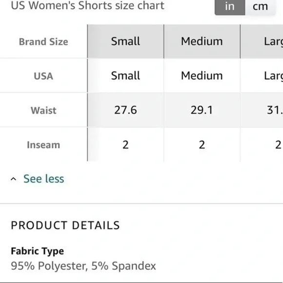 color way and tie-front Ruffle Belted Elastic Waist Shorts with Pockets - Picture 5 of 5